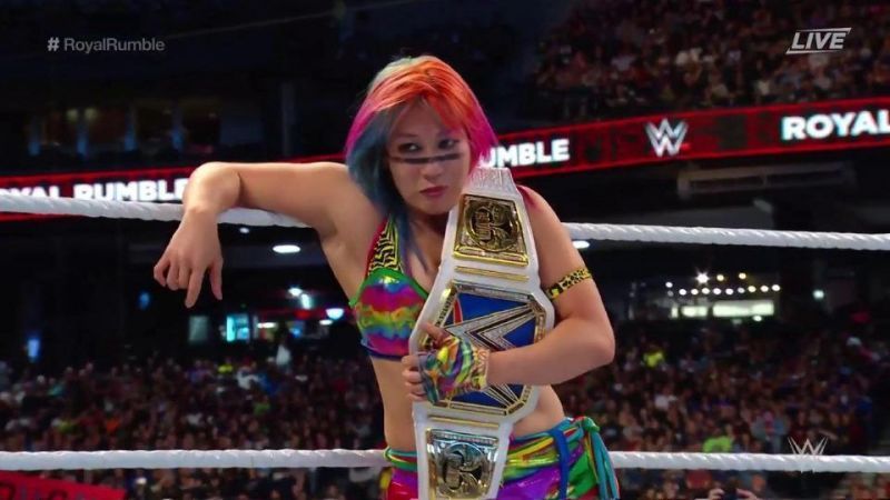 Our Smackdown women&#039;s champion, Asuka