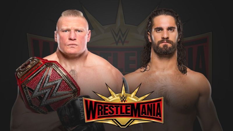 Brock Lesnar vs Seth Rollins