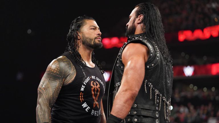 Roman Reigns accepted Drew McIntyre&#039;s Wrestlemania challenge.