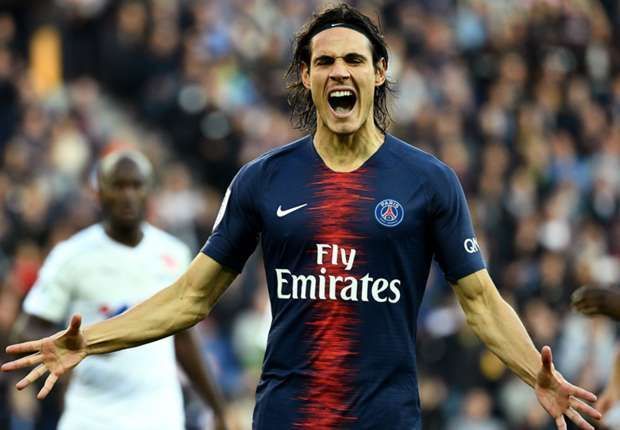 Edinson Cavani is 8th on the European Golden Shoe index