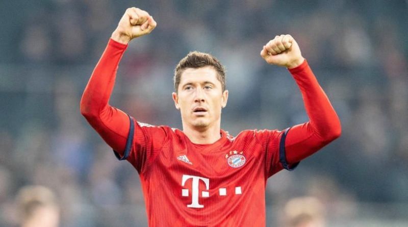 Robert Lewandowski scored a brace against Wolfsburg