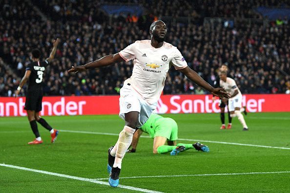 Lukaku pounced on two opportunities to devastating effect against a nervy PSG backline