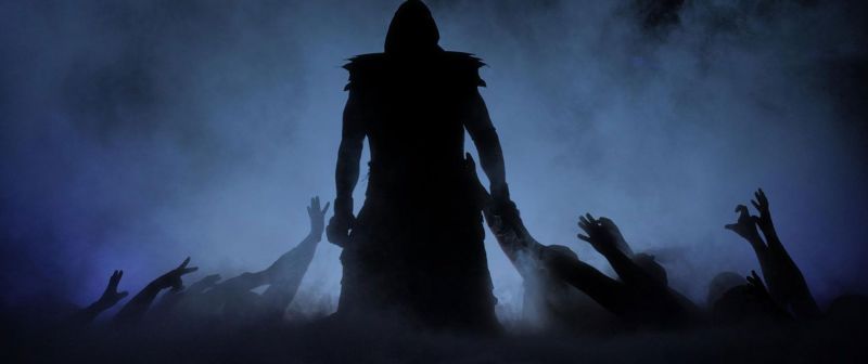 The Undertaker&#039;s entrance at Wrestlemania 29