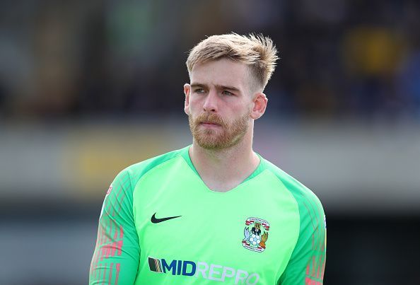 Lee Burge during Oxford United v Coventry City - Sky Bet League One