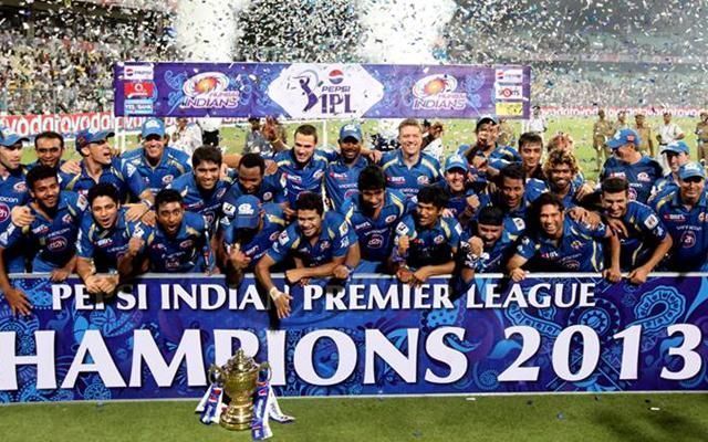 Mumbai Indians were the champions of IPL 2013