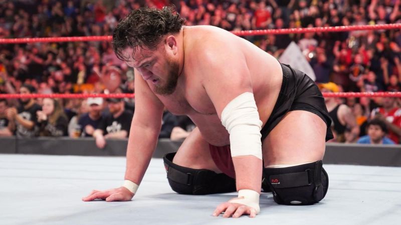 Samoa Joe has no clear direction at the moment