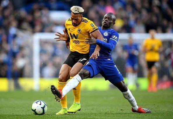 Kante currently plays box-to-box for Chelsea FC but still has the DM ability.