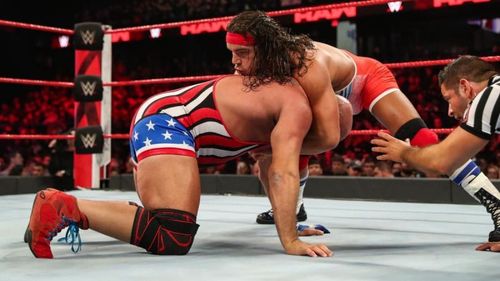 Chad Gable and Kurt Angle had a pretty cool match