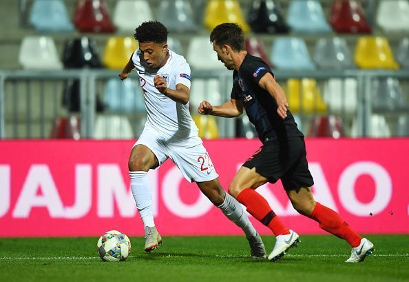 Youngsters like Jadon Sancho have given England's squad a very youthful feel