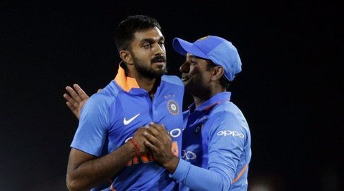 Vijay Shankar held his nerves to bowl a brilliant last over. V