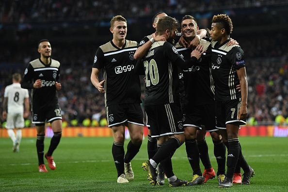 Ajax produced a sensational performance at the Bernabeu