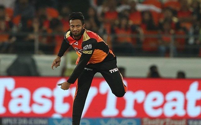 Shakib Al Hasan came on to bowl the last over with only 13 runs to defend