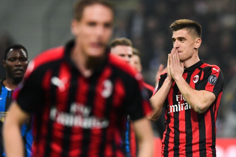 Piatek&#039;s night is pretty much summed up in this picture