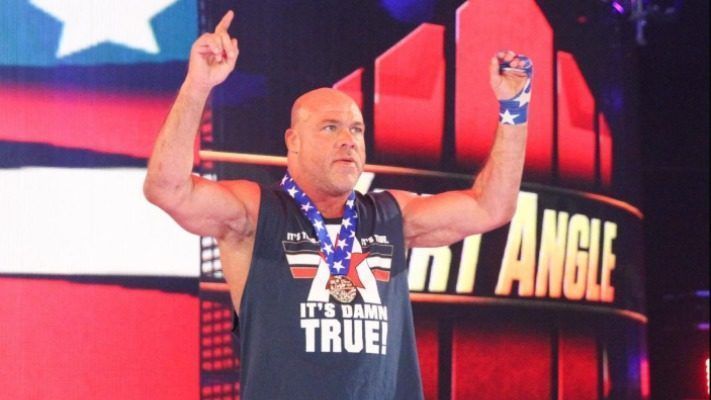 Kurt Angle wasn't on top form this week on Raw