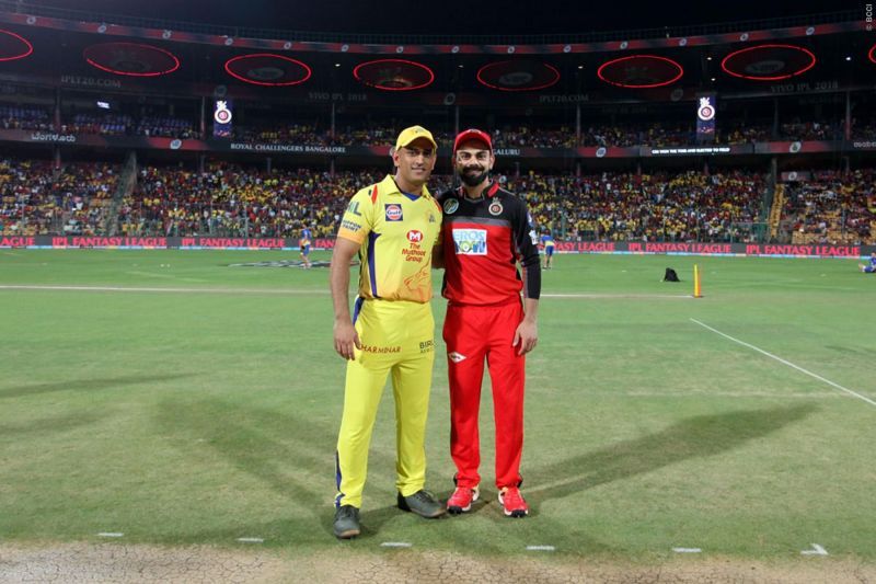 CSK and RCB will face other in the very first match of the season