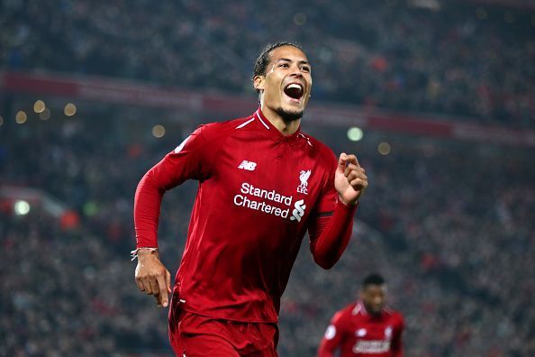 Virgil van Dijk is among the leading contenders to win the PFA Player of the season award this term