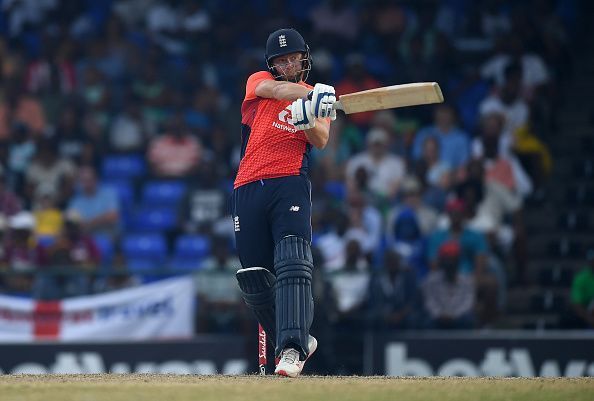 Jonny Bairstow in action for England