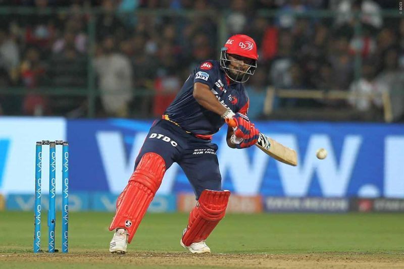 Pant playing an innovative shot