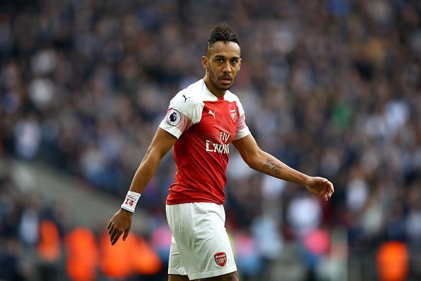 Pierre-Emerick Aubameyang missed a penalty against Tottenham last weekend