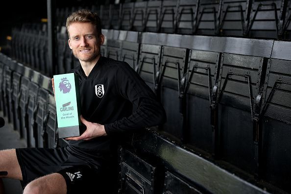 Andre Schurrle won the Carling Goal of the Month award for 2019