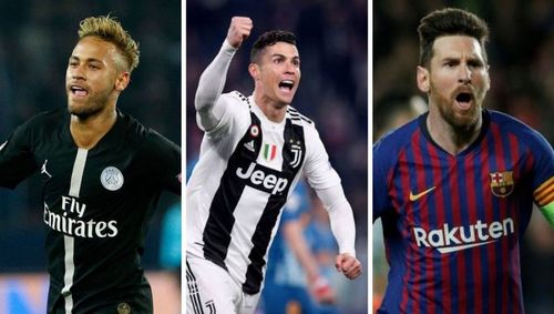 Where do you think Neymar, Ronaldo, and Messi are on this list?