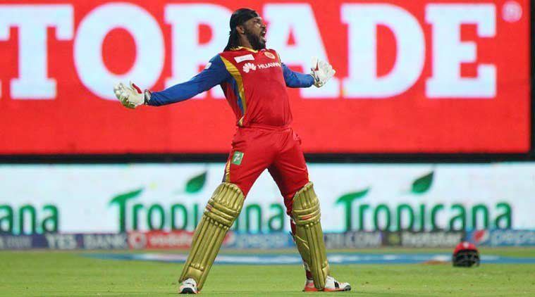 Gayle holds the record of the fastest century in IPL