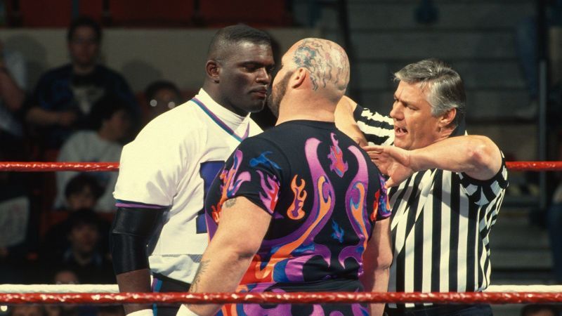 Lawrence Taylor wasn't a fully trained wrestler, but his effort arguably went a long way toward saving WrestleMania 11.