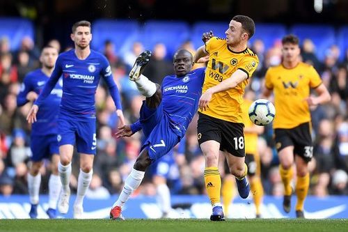 Chelsea and Wolves clashed at Stamford Bridge today