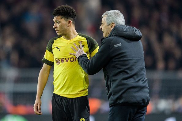 Jadon Sancho, playing for Borussia Dortmund, has been a successful gamble for the German giants.