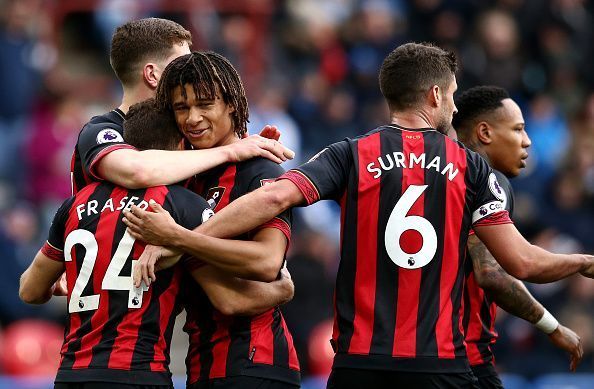 Huddersfield suffered defeat against the mighty Bournemouth.