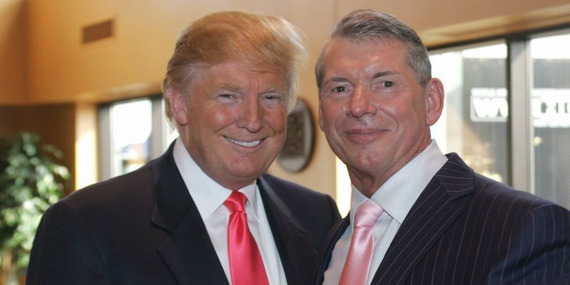 Vince and Trump have never seen eye to eye