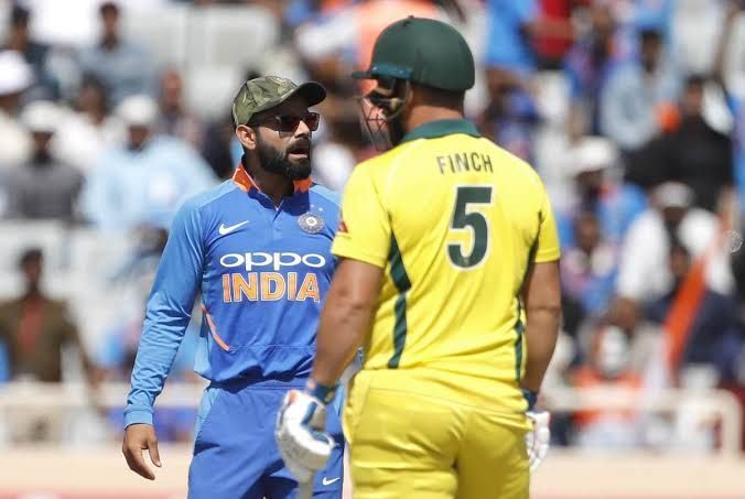 Indian players are wearing a special cap as a tribute to the army personnel