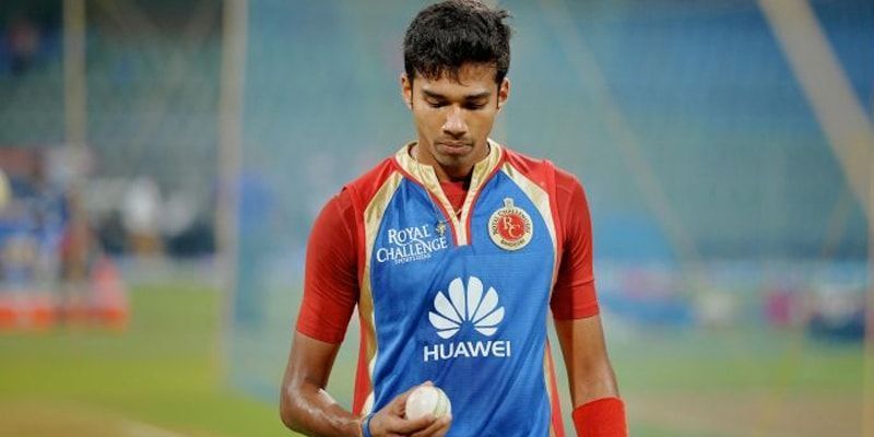 Sandeep Warrier during his Royal Challengers Bangalore (RCB) days.