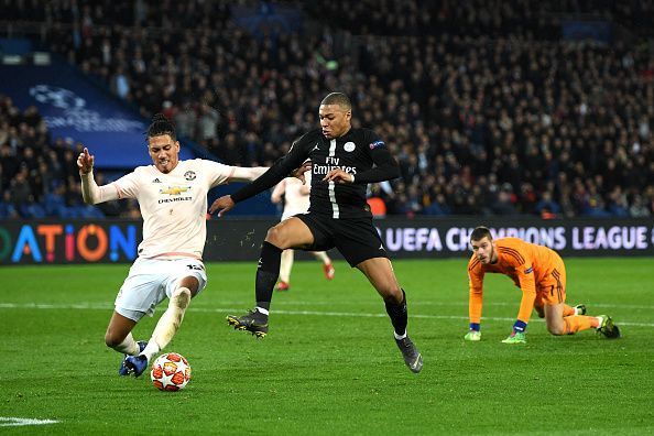 Smalling was excellent and needed to be, against an ever-present PSG side able to score at any moment
