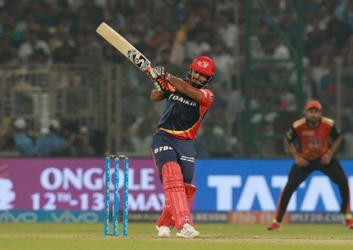 Rishabh Pant against SRH in 2018