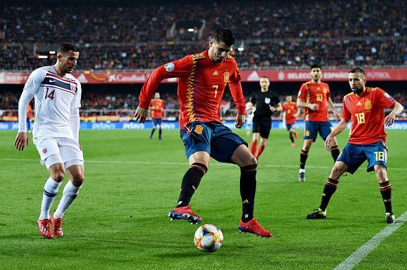 Morata was superb for Spain