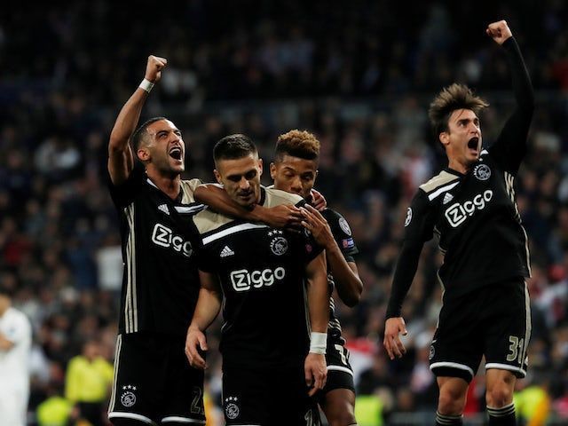 Ajax knocked Real Madrid out of the Champions League