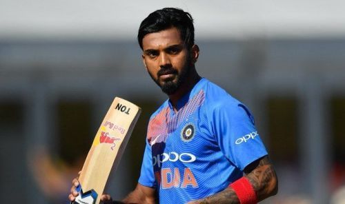 KL Rahul came in at number 3 at 4th odi