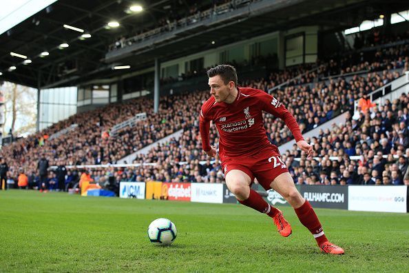 Robertson has improved a lot since joining Liverpool