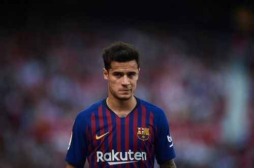 Philippe Coutinho has cut a frustrated figure at Barcelona of late