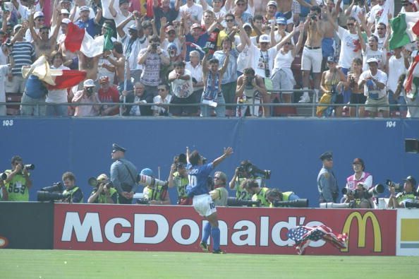 Roberto Baggio of Italy