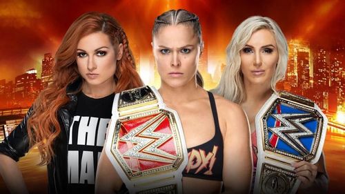 Becky Lynch, Ronda Rousey and Charlotte will be contesting in the first ever all -women's main event at WrestleMania