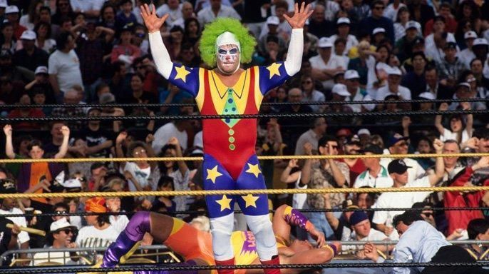 It may have been all downhill after WrestleMania 9, but Doink the Clown had his moment.