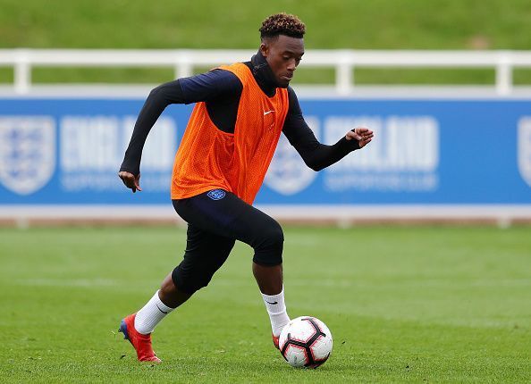 Chelsea youngster Callum Hudson-Odoi has been unexpectedly called into the England squad