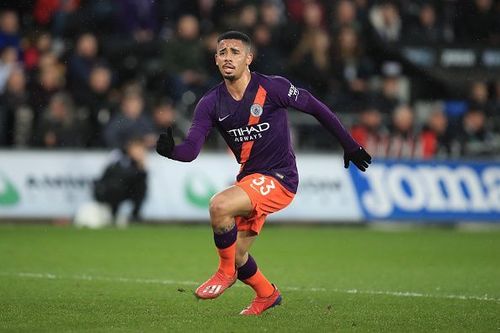 Gabriel Jesus scored twice after coming off the bench