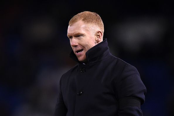 Scholes lasted only 31 days as manager of Oldham Athletic