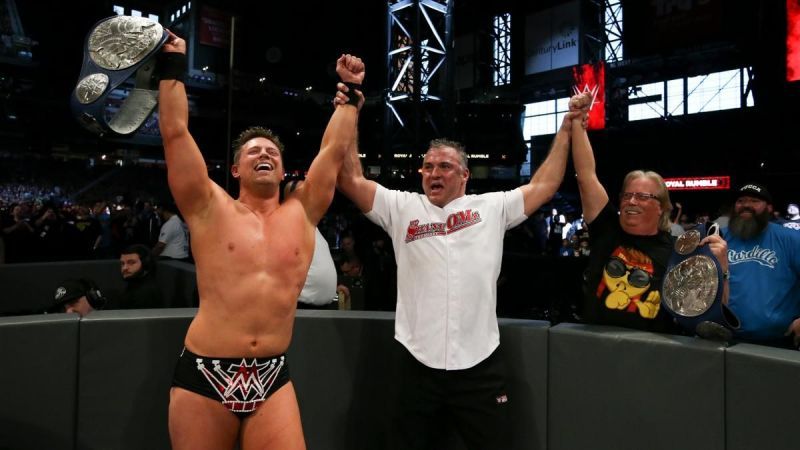 The Miz and Shane McMahon