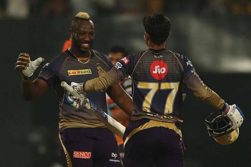 Andre Russell&#039;s firepower helped KKR with both the matches (Image courtesy - IPL/BCCI)