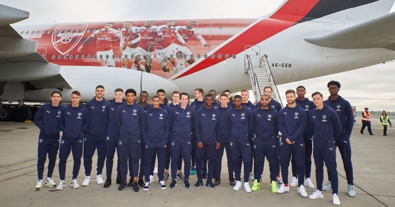 Arsenal in Dubai