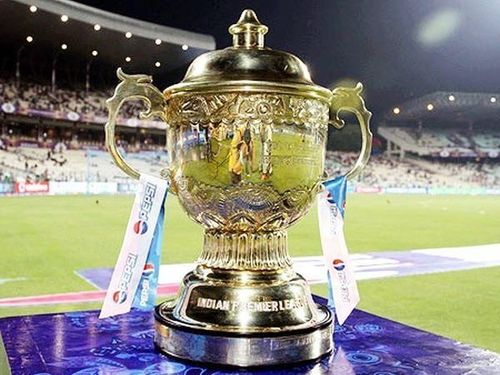 The IPL trophy